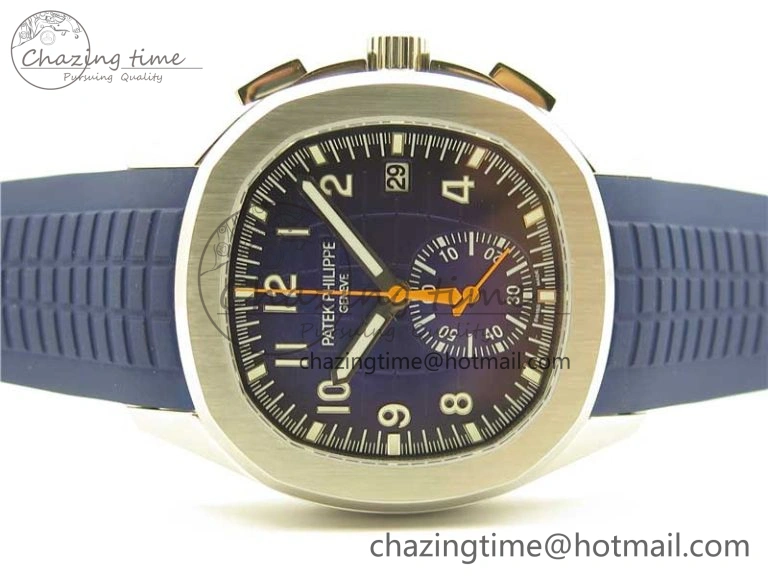 Aquanaut 5968 SS OMF Best Edition Blue Dial on Blue Rubber Strap A520