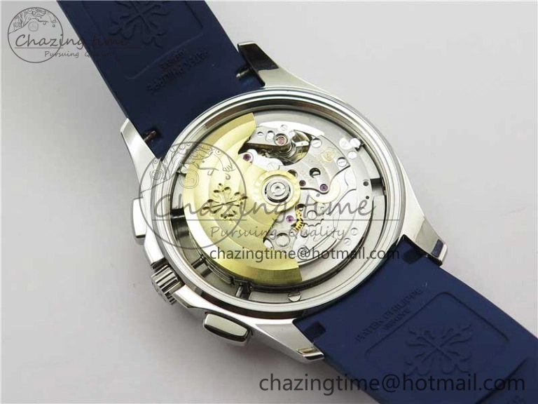 Aquanaut 5968 SS OMF Best Edition Blue Dial on Blue Rubber Strap A520