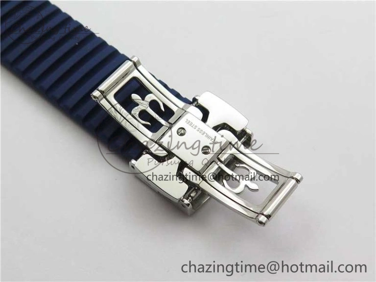 Aquanaut 5968 SS OMF Best Edition Blue Dial on Blue Rubber Strap A520