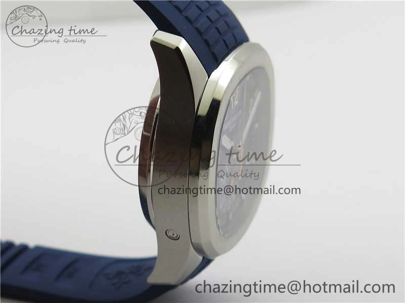 Aquanaut 5968 SS OMF Best Edition Blue Dial on Blue Rubber Strap A520