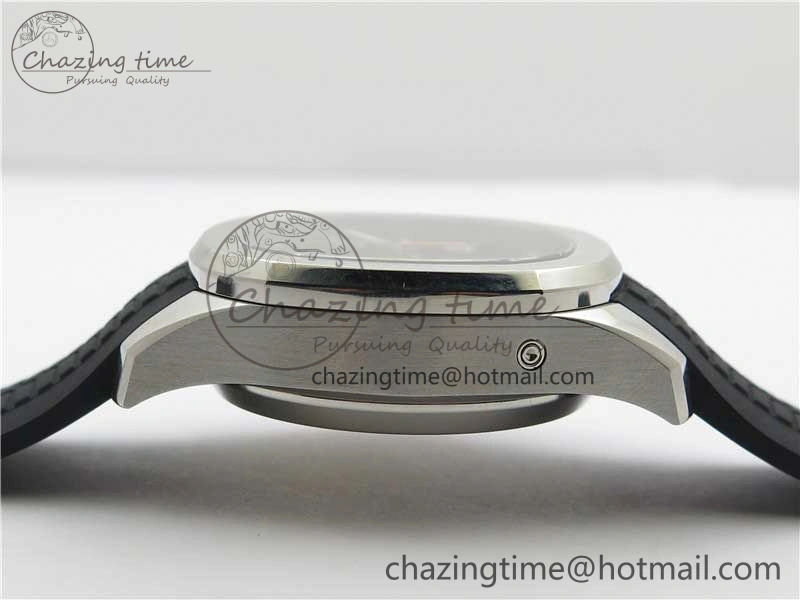 Aquanaut 5968 SS OMF Best Edition Gray Dial on Black Rubber Strap A520