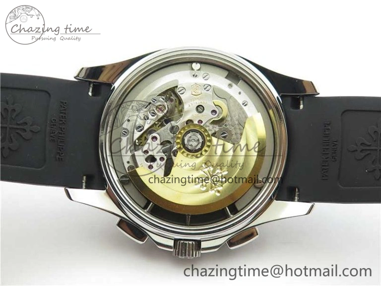 Aquanaut 5968 SS OMF Best Edition Gray Dial on Black Rubber Strap A520