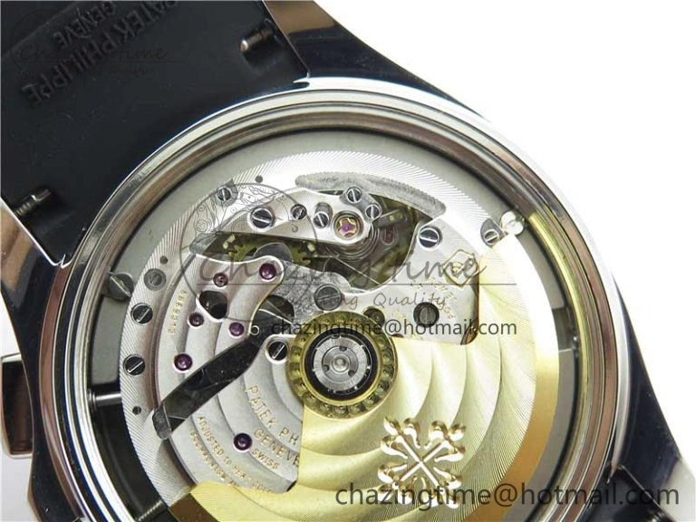 Aquanaut 5968 SS OMF Best Edition Gray Dial on Black Rubber Strap A520
