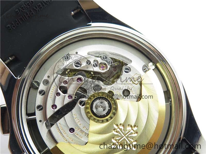 Aquanaut 5968 SS OMF Best Edition Gray Dial on Black Rubber Strap A520