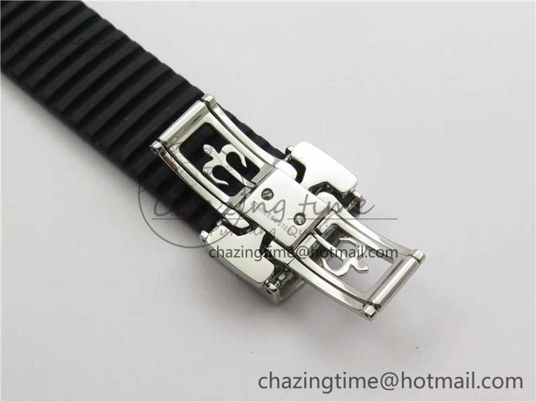 Aquanaut 5968 SS OMF Best Edition Gray Dial on Black Rubber Strap A520