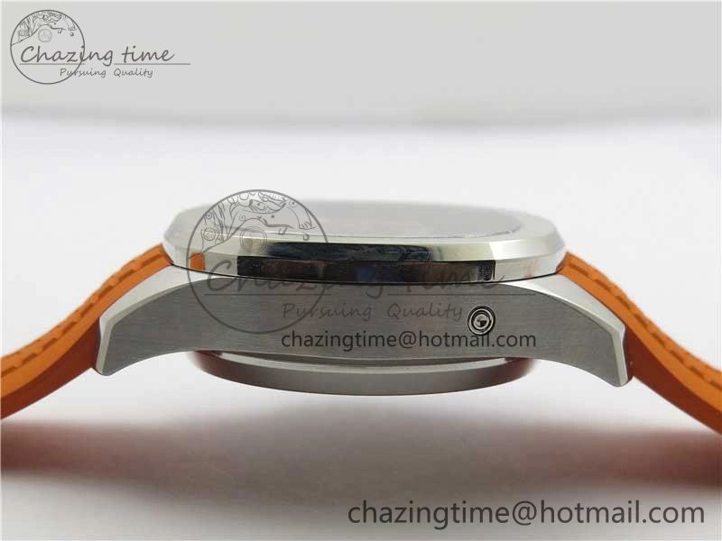Aquanaut 5968 SS OMF Best Edition Gray Dial on Orange Rubber Strap A520