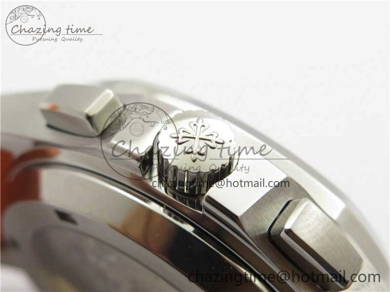 Aquanaut 5968 SS OMF Best Edition Gray Dial on Orange Rubber Strap A520