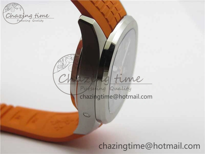 Aquanaut 5968 SS OMF Best Edition Gray Dial on Orange Rubber Strap A520