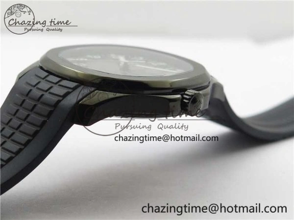Aquanaut Black Venom DLC ZF 1:1 Best Edition Black Dial on Black Rubber Strap 324CS (Free box)