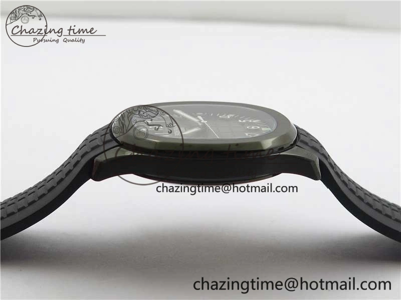 Aquanaut Black Venom DLC ZF 1:1 Best Edition Black Dial on Black Rubber Strap 324CS (Free box)