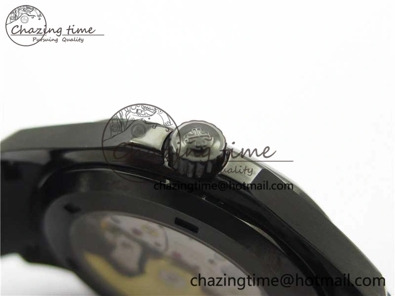 Aquanaut Black Venom DLC ZF 1:1 Best Edition Black Dial on Black Rubber Strap 324CS (Free box)