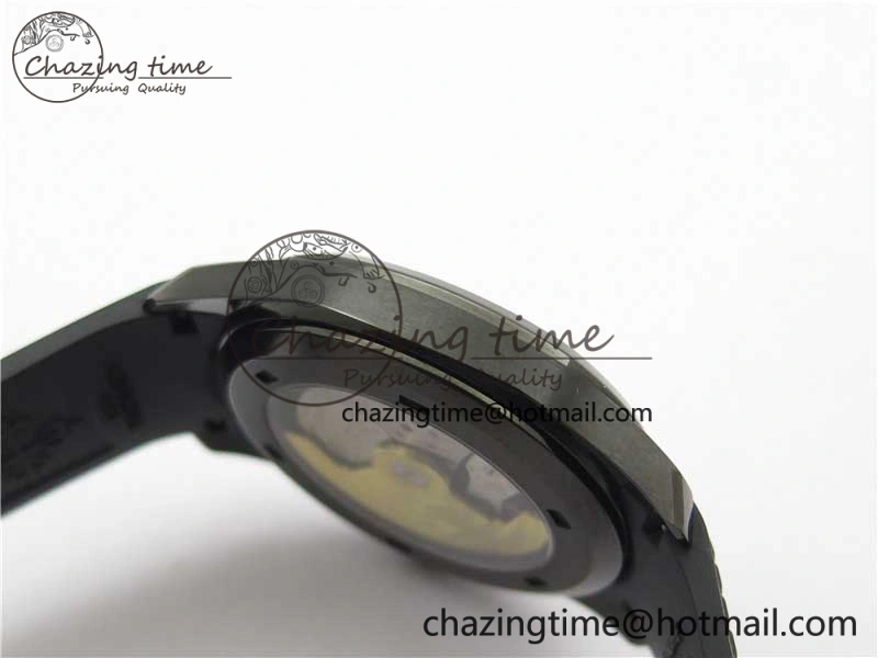 Aquanaut Black Venom DLC ZF 1:1 Best Edition Black Dial on Black Rubber Strap 324CS (Free box)