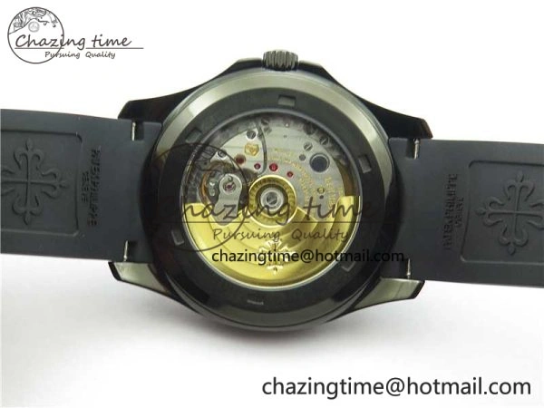 Aquanaut Black Venom DLC ZF 1:1 Best Edition Black Dial on Black Rubber Strap 324CS (Free box)