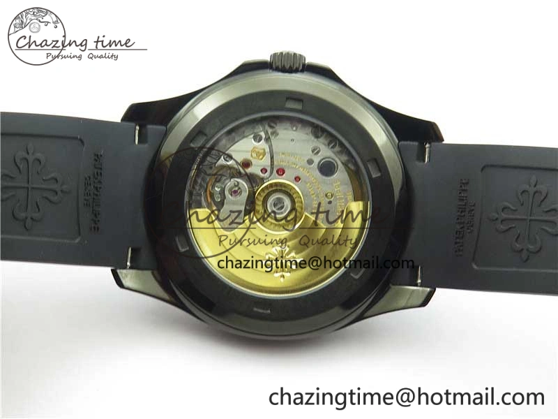 Aquanaut Black Venom DLC ZF 1:1 Best Edition Black Dial on Black Rubber Strap 324CS (Free box)