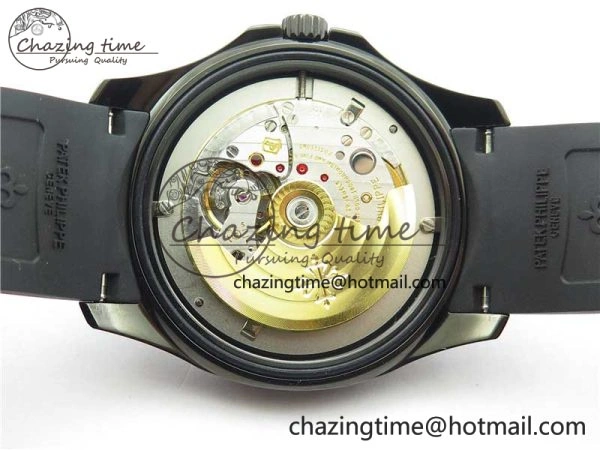 Aquanaut Black Venom DLC ZF 1:1 Best Edition Black Dial on Black Rubber Strap 324CS (Free box)