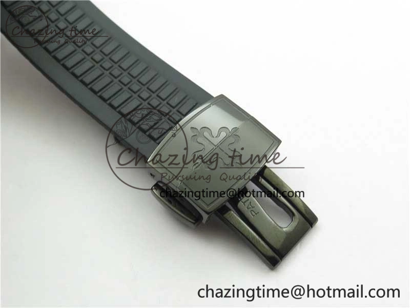 Aquanaut Black Venom DLC ZF 1:1 Best Edition Black Dial on Black Rubber Strap 324CS (Free box)