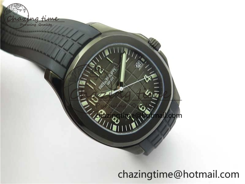 Aquanaut Black Venom DLC ZF 1:1 Best Edition Black Dial on Black Rubber Strap 324CS (Free box)