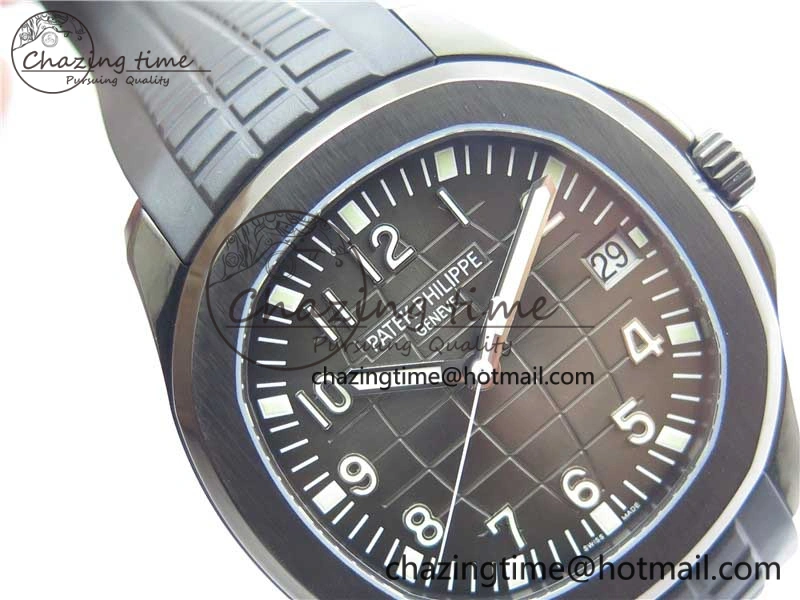 Aquanaut Black Venom DLC ZF 1:1 Best Edition Black Dial on Black Rubber Strap 324CS (Free box)