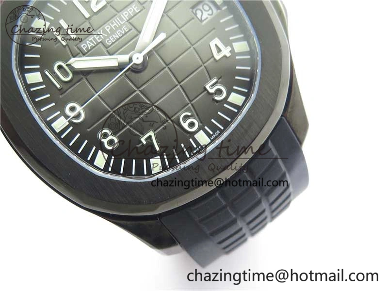 Aquanaut Black Venom DLC ZF 1:1 Best Edition Black Dial on Black Rubber Strap 324CS (Free box)
