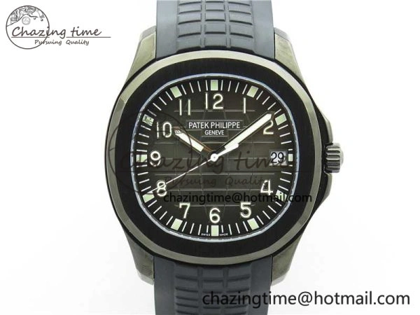 Aquanaut Black Venom DLC ZF 1:1 Best Edition Black Dial on Black Rubber Strap 324CS (Free box)