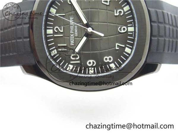 Aquanaut Black Venom DLC ZF 1:1 Best Edition Black Dial on Black Rubber Strap 324CS (Free box)