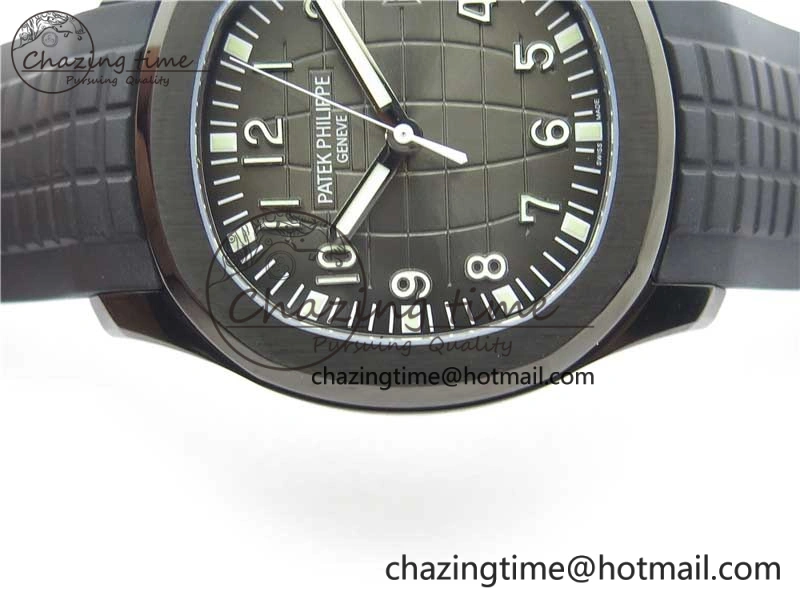 Aquanaut Black Venom DLC ZF 1:1 Best Edition Black Dial on Black Rubber Strap 324CS (Free box)