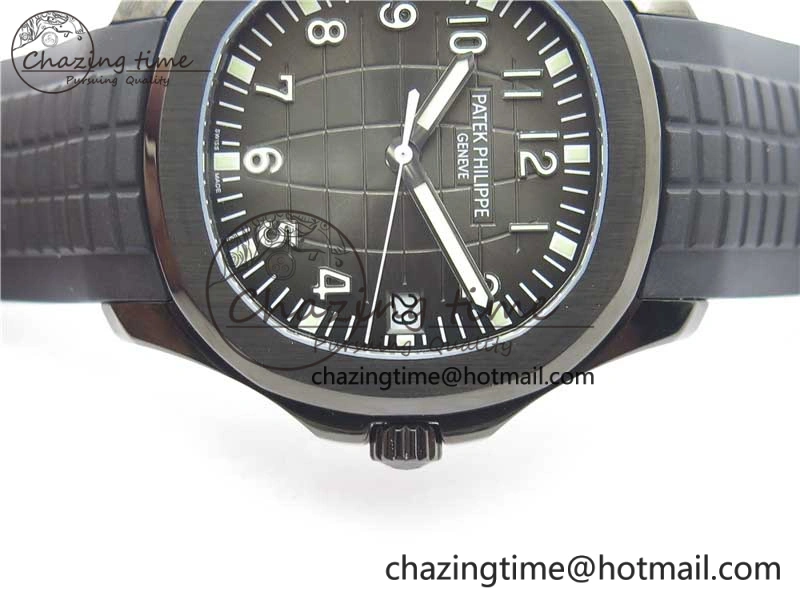 Aquanaut Black Venom DLC ZF 1:1 Best Edition Black Dial on Black Rubber Strap 324CS (Free box)
