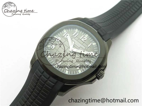 Aquanaut Black Venom DLC ZF 1:1 Best Edition Black Dial on Black Rubber Strap 324CS (Free box)