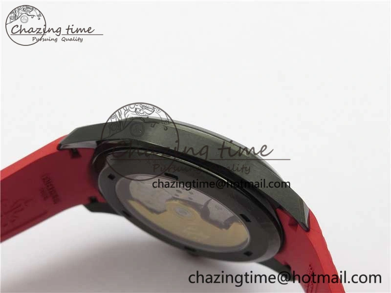 Aquanaut Black Venom DLC ZF 1:1 Best Edition Black Dial on Red Rubber Strap 324CS (Free box)