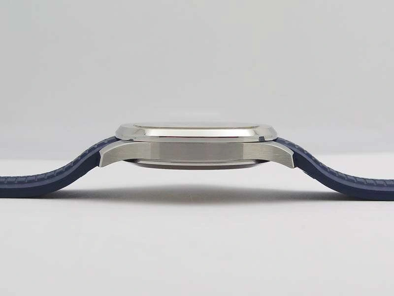 Aquanaut Jumbo 42mm SS BP Maker 1:1 Best Edition Blue Dial On Blue Rubber Strap APP324CS