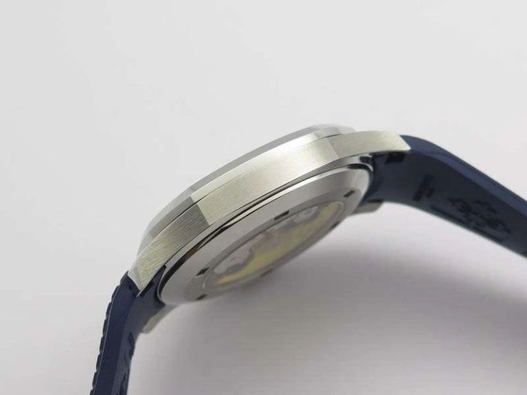 Aquanaut Jumbo 42mm SS BP Maker 1:1 Best Edition Blue Dial On Blue Rubber Strap APP324CS