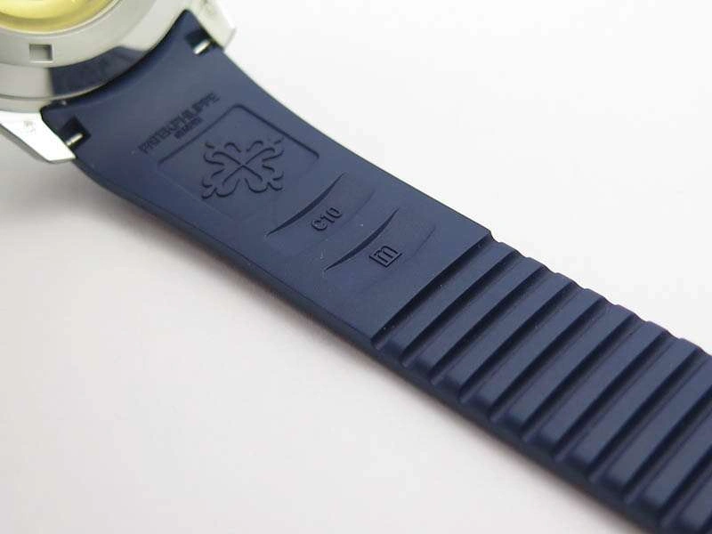 Aquanaut Jumbo 42mm SS BP Maker 1:1 Best Edition Blue Dial On Blue Rubber Strap APP324CS