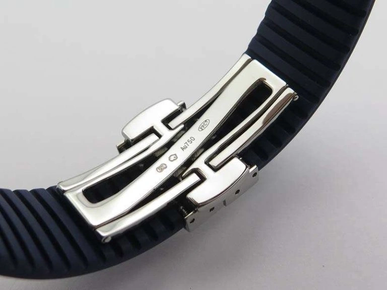 Aquanaut Jumbo 42mm SS BP Maker 1:1 Best Edition Blue Dial On Blue Rubber Strap APP324CS