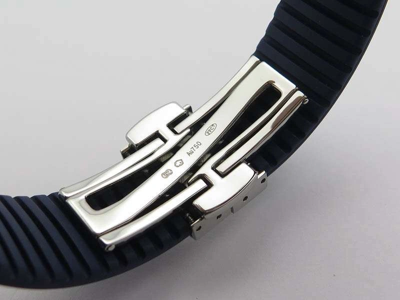 Aquanaut Jumbo 42mm SS BP Maker 1:1 Best Edition Blue Dial On Blue Rubber Strap APP324CS