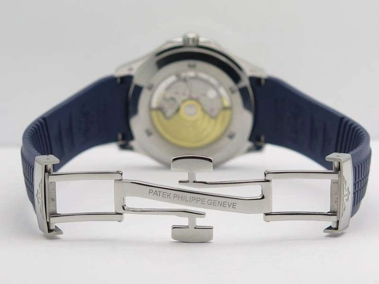Aquanaut Jumbo 42mm SS BP Maker 1:1 Best Edition Blue Dial On Blue Rubber Strap APP324CS