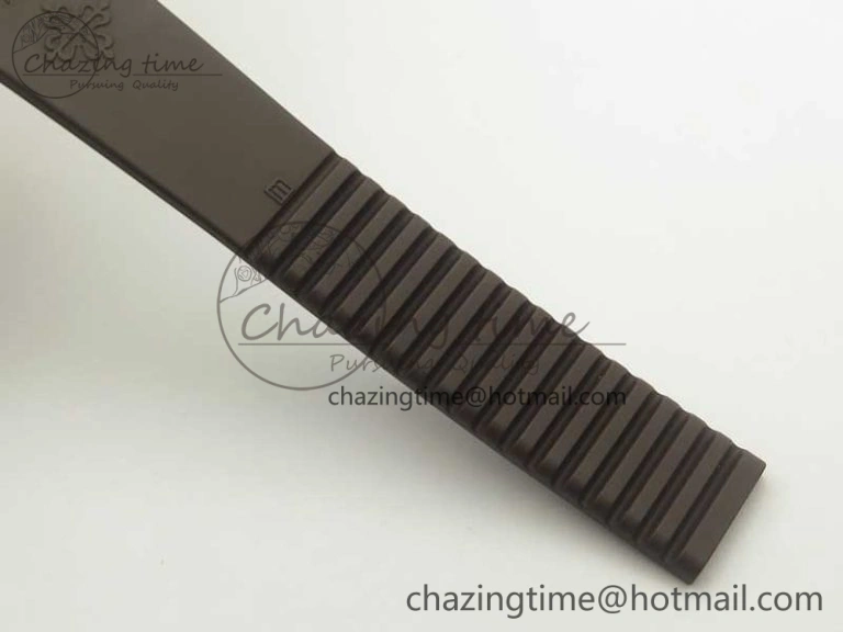 Aquanaut Jumbo 5069A RG TWF Best Edition Brown Dial Diam on Rubber Strap Asian PP324CS (Free Box)