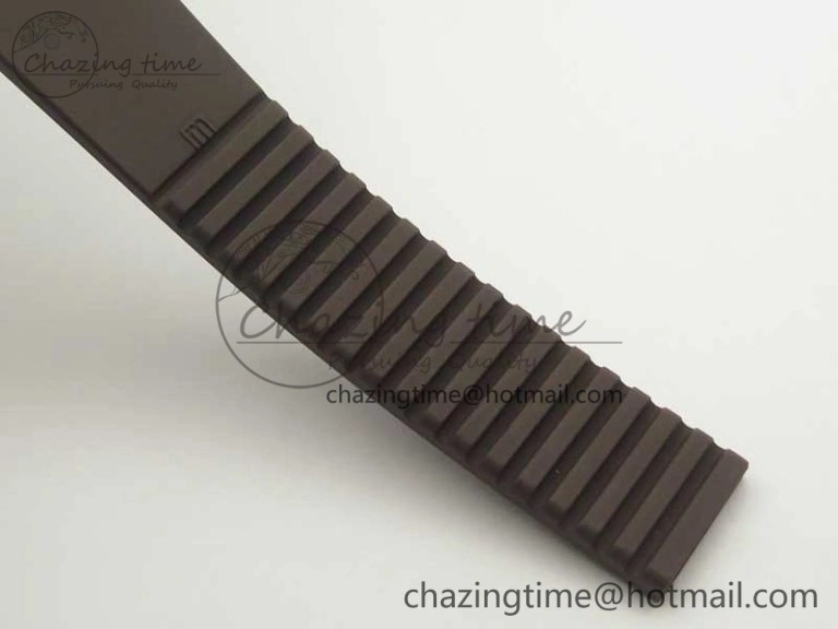 Aquanaut Jumbo 5069A SS Best Edition Brown Dial On Brown Rubber Strap A324 (Free Box)