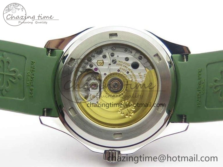 Aquanaut Jumbo MP Best Edition SS Green Dial On Green Rubber Strap PP324CS