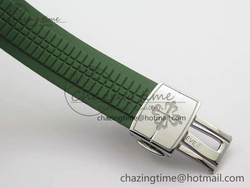 Aquanaut Jumbo MP Best Edition SS Green Dial On Green Rubber Strap PP324CS