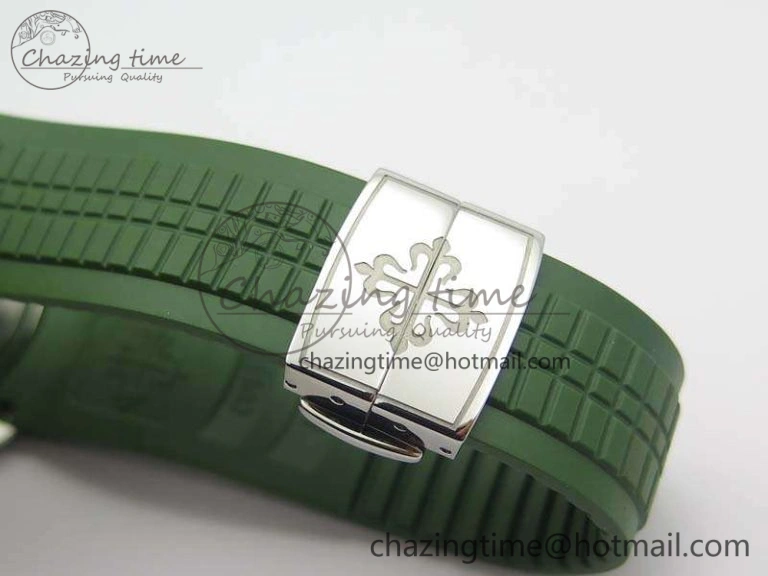 Aquanaut Jumbo MP Best Edition SS Green Dial On Green Rubber Strap PP324CS