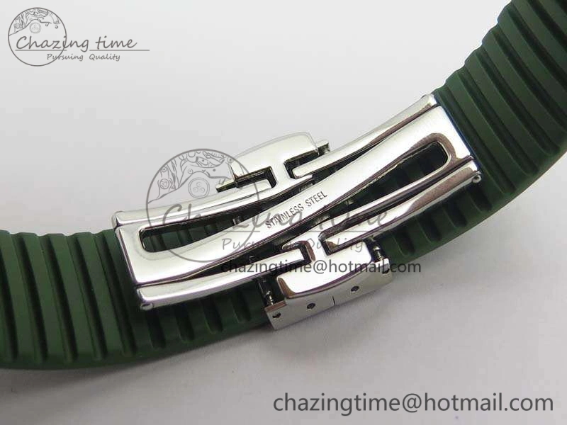 Aquanaut Jumbo MP Best Edition SS Green Dial On Green Rubber Strap PP324CS