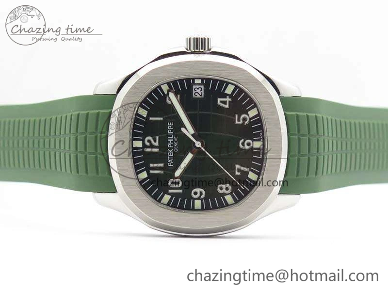 Aquanaut Jumbo MP Best Edition SS Green Dial On Green Rubber Strap PP324CS