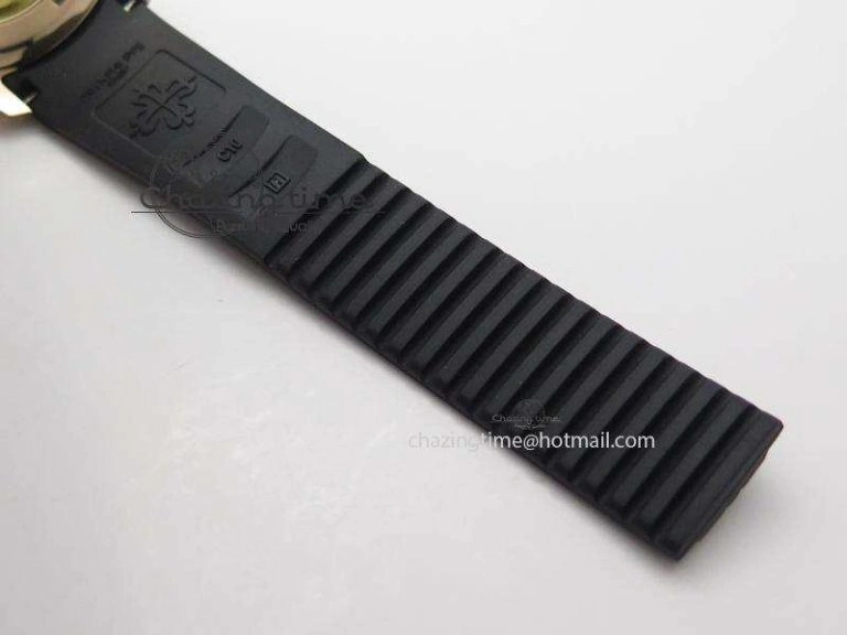 Aquanaut Jumbo RG Bp-Maker Best Edition Brown Dial On Black Rubber Strap MIYOTA 9015 PP324CS