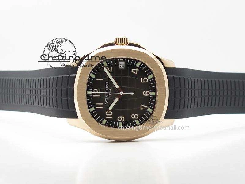 Aquanaut Jumbo RG Bp-Maker V3 Best Edition Black Dial On Black Rubber Strap MIYOTA 9015 PP324CS