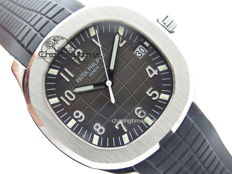 Aquanaut Jumbo SS Bp-Maker V3 Best Edition Black Dial On Black Rubber Strap MIYOTA 9015 PP324CS