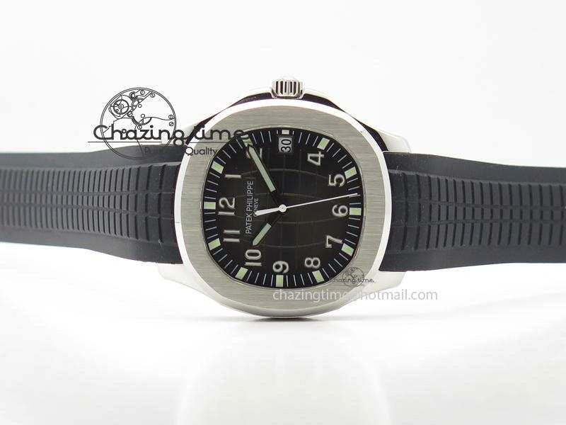 Aquanaut Jumbo SS Bp-Maker V3 Best Edition Black Dial On Black Rubber Strap MIYOTA 9015 PP324CS