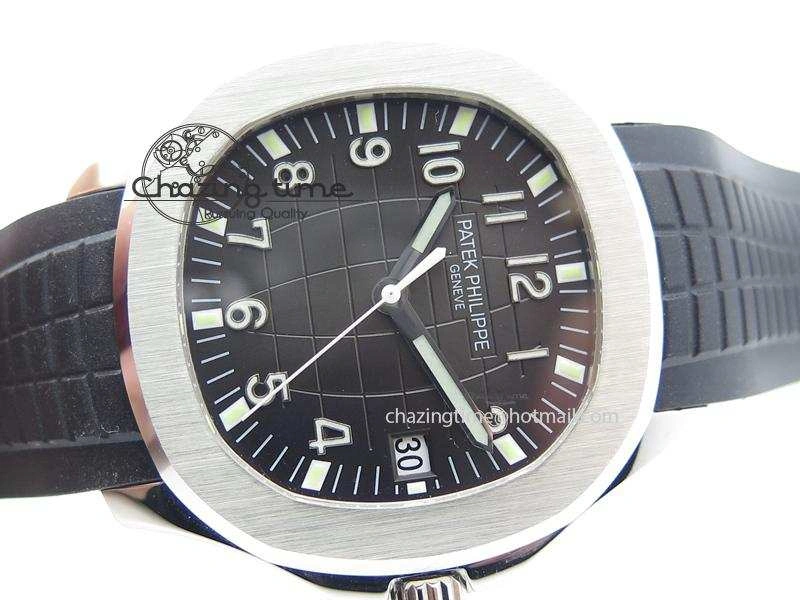 Aquanaut Jumbo SS Bp-Maker V3 Best Edition Black Dial On Black Rubber Strap MIYOTA 9015 PP324CS