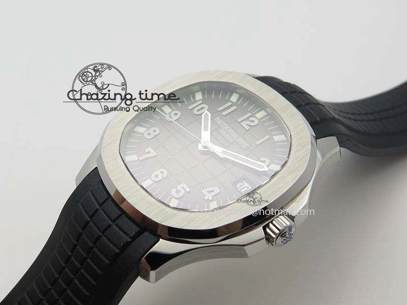 Aquanaut Jumbo SS Bp-Maker V3 Best Edition Black Dial On Black Rubber Strap MIYOTA 9015 PP324CS