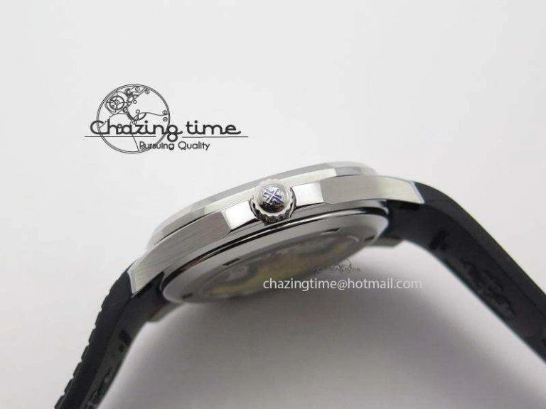 Aquanaut Jumbo SS Bp-Maker V3 Best Edition Black Dial On Black Rubber Strap MIYOTA 9015 PP324CS