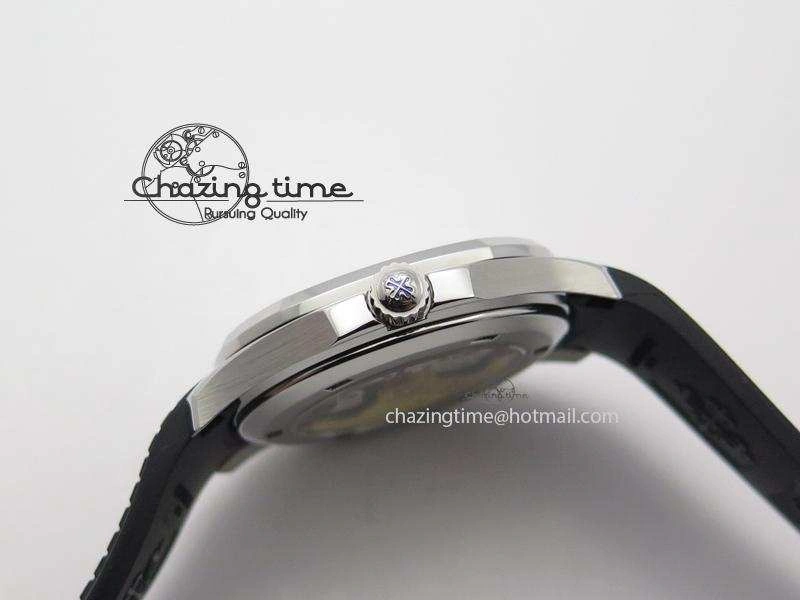 Aquanaut Jumbo SS Bp-Maker V3 Best Edition Black Dial On Black Rubber Strap MIYOTA 9015 PP324CS